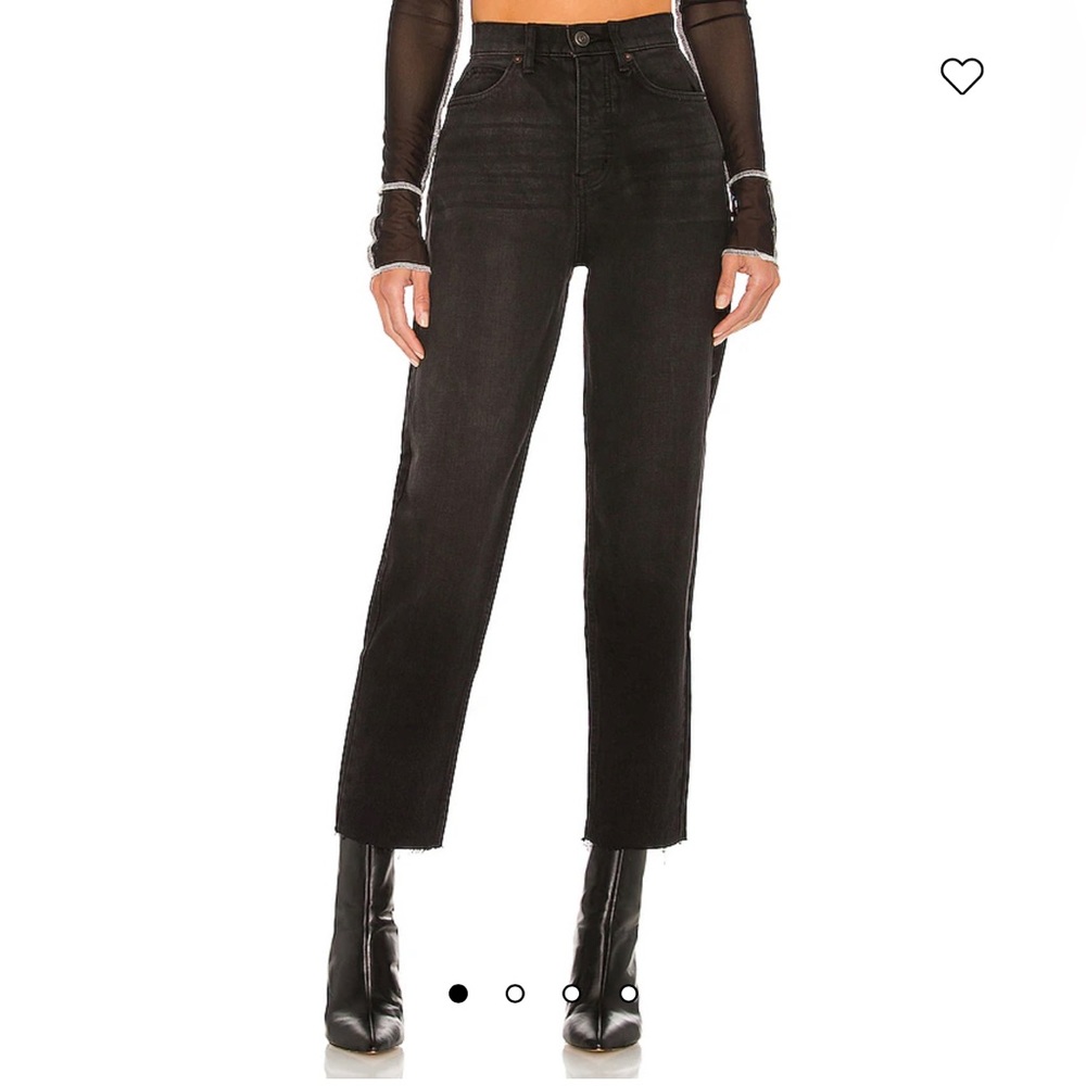 We The Free Georgine Mom Jean in Obsidian